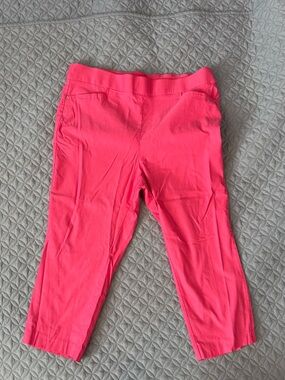 Rafaella Vibrant Pink Capri Pants
